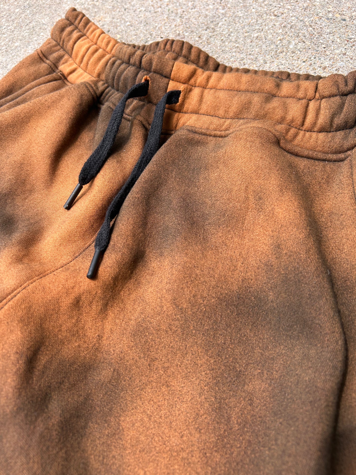 (PRE-ORDER) Bentley Brindle Baggy Wide Leg Sweat Pants